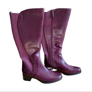 Blondo Leather Aquaprotect Knee High Heeled Fall Winter Boots